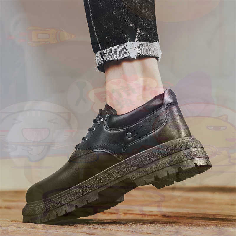 Vintage Collectible Stores - Zapatillas deportivas de cuero Natural oscuro