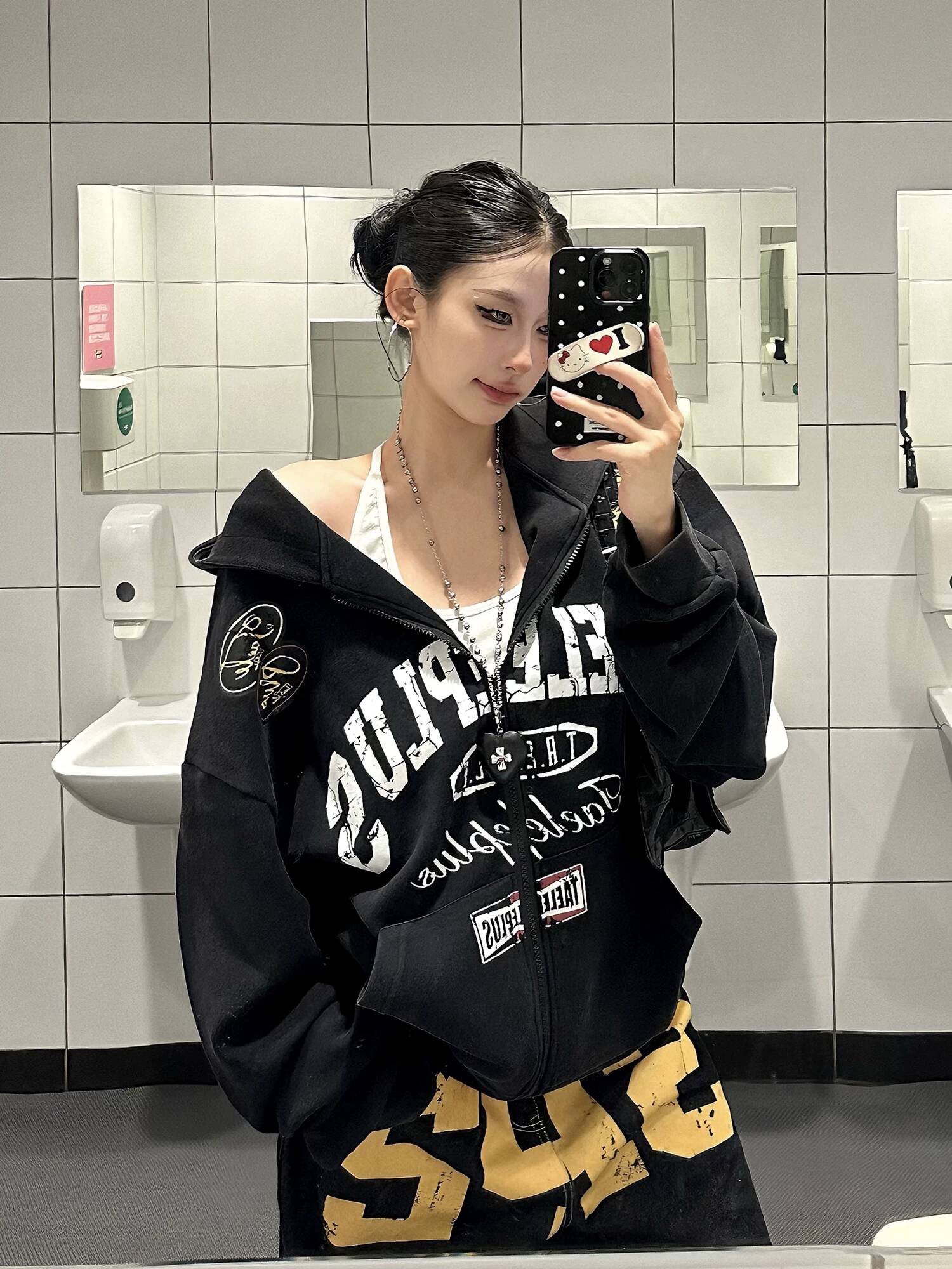 Vintage Zip Hoodie - Sudadera con capucha unisex 2026 de