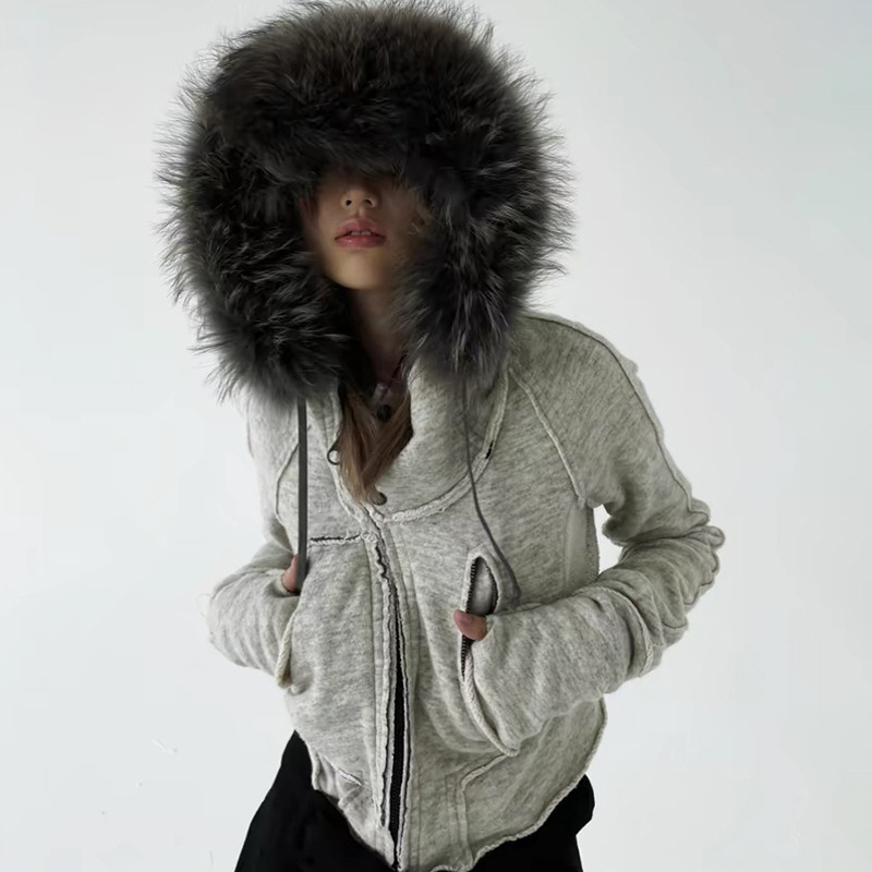 Vintage Zip Hoodie - Sudaderas Vintage a la moda con