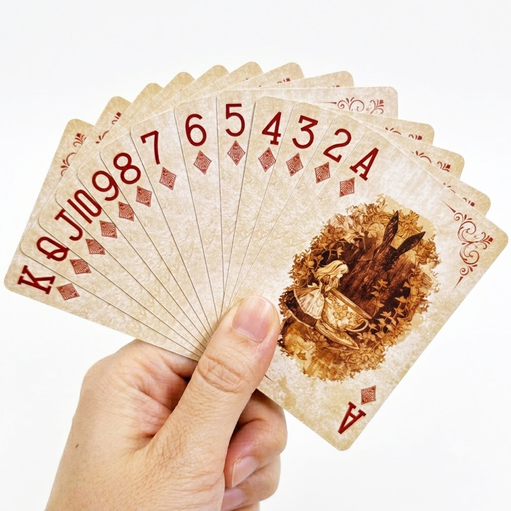 55 Cartas de Póker de Alice en - Vintage Collectible Playing Cards reseña y precio