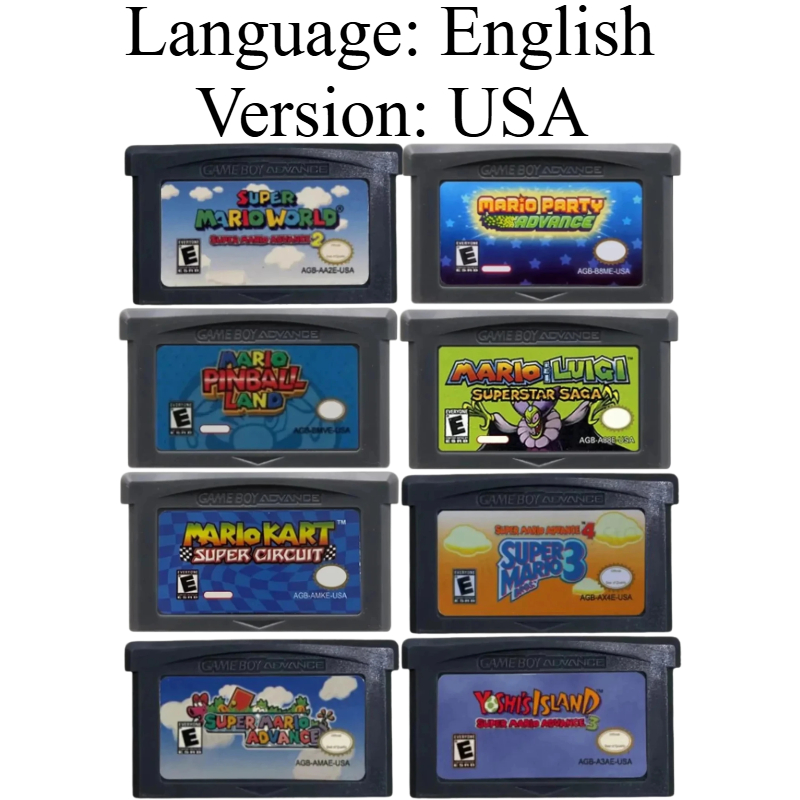 Cartuchos de Juego GBA Versión - Vintage Collectible Cards reseña y precio