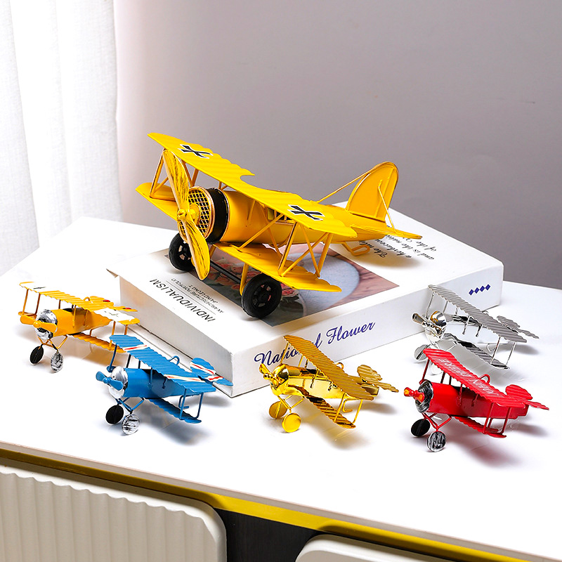 Modelo de Avión Metálico Vinta - Vintage Collectible Furniture reseña y precio