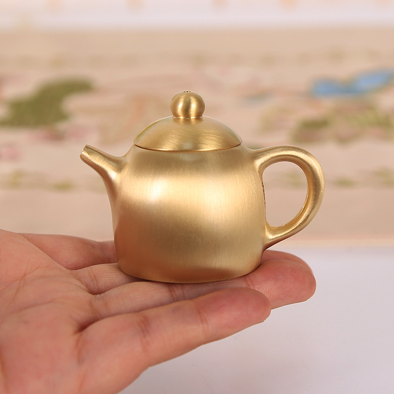 Mini Tetera de Latón, Decoraci - Vintage Collectible Furniture reseña y precio