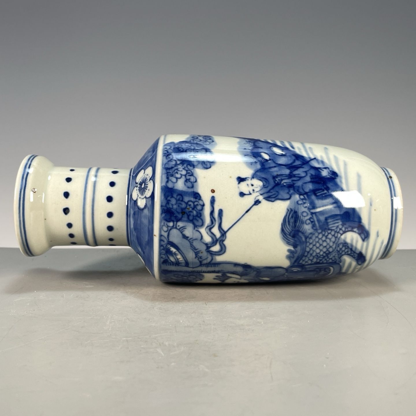 Jarrón Rouleau de Porcelana Az - Vintage Collectible Pottery reseña y precio