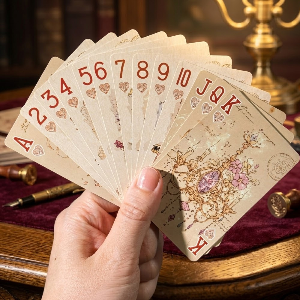 55 Cartas de Juego Estéticas V - Vintage Collectible Playing Cards reseña y precio