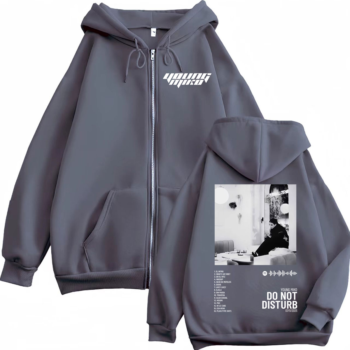 Sudadera con capucha y cremall - Vintage Zip Hoodie reseña y precio