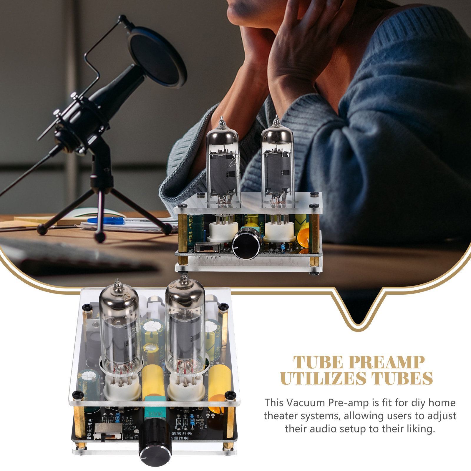 Preamplificador de tubo, válvu - Tube Amplifier Part reseña y precio