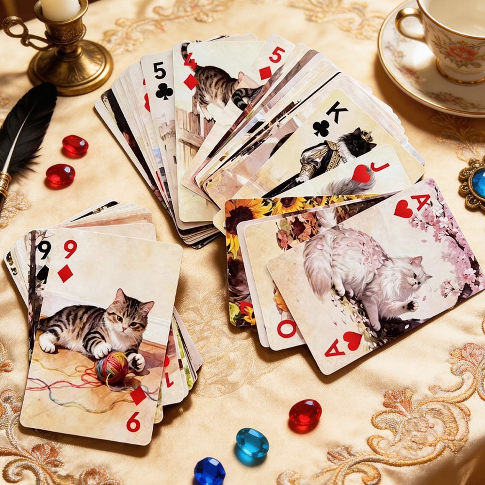 54 cartas de póker con diseños - Vintage Collectible Playing Cards reseña y precio
