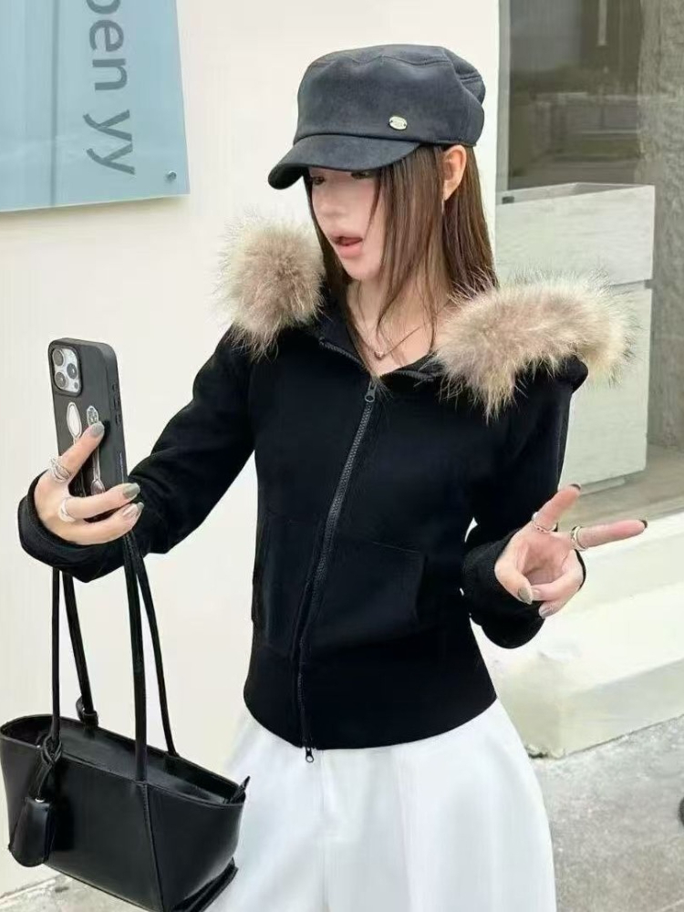 2026 Chaqueta con Capucha y Cu - Vintage Zip Hoodie reseña y precio