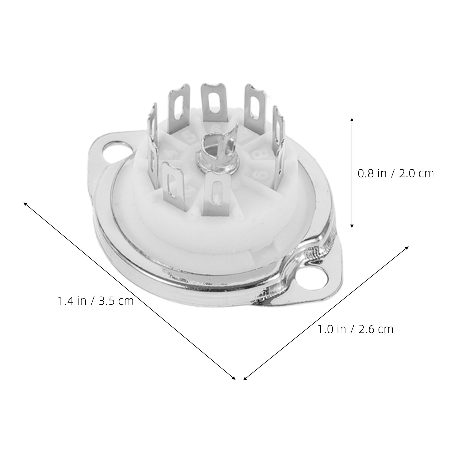 4 piezas de conector de tubo c - Tube Amplifier Part reseña y precio