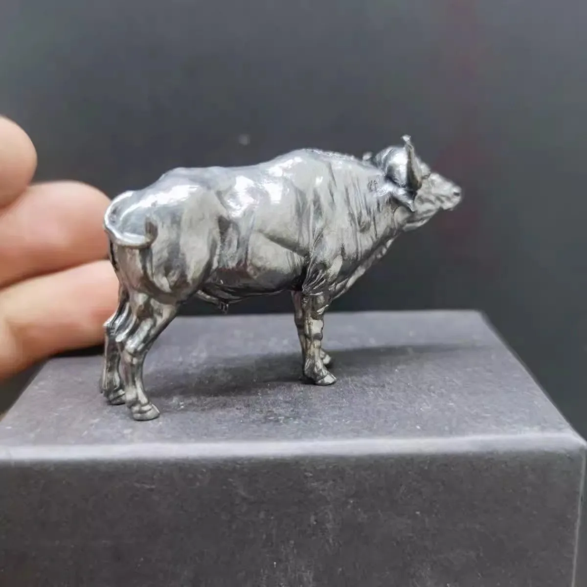 Escultura de búfalo africano d - Vintage Collectible Furniture reseña y precio