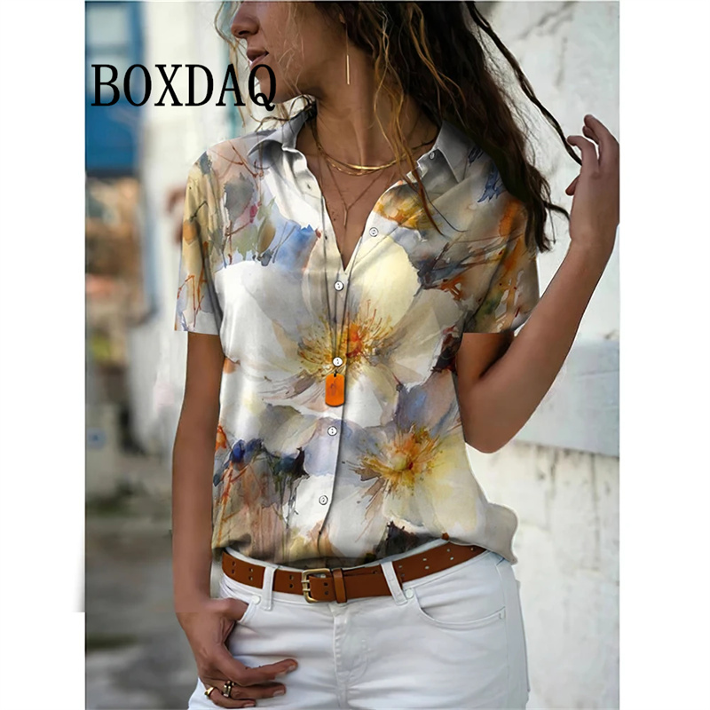 Camisa de verano para mujer, b - Vintage Collectible Buttons reseña y precio