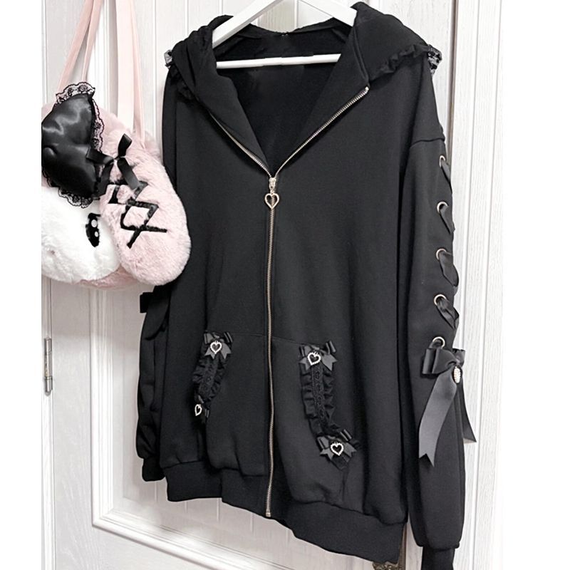 Chaqueta con Capucha de Orejas - Vintage Zip Hoodie reseña y precio