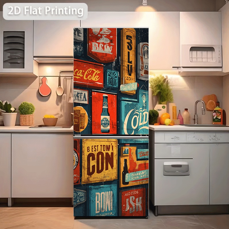 Pegatina para refrigerador, pe - Vintage Collectible Shop reseña y precio