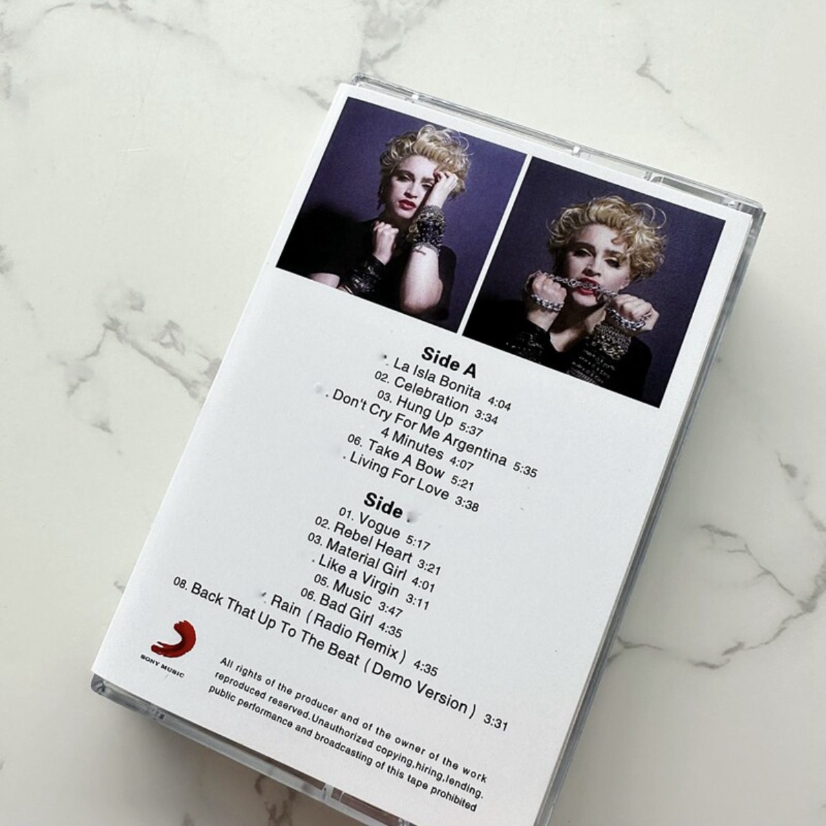 Casete de Música Pop Clásica d - Vintage Collectibles reseña y precio