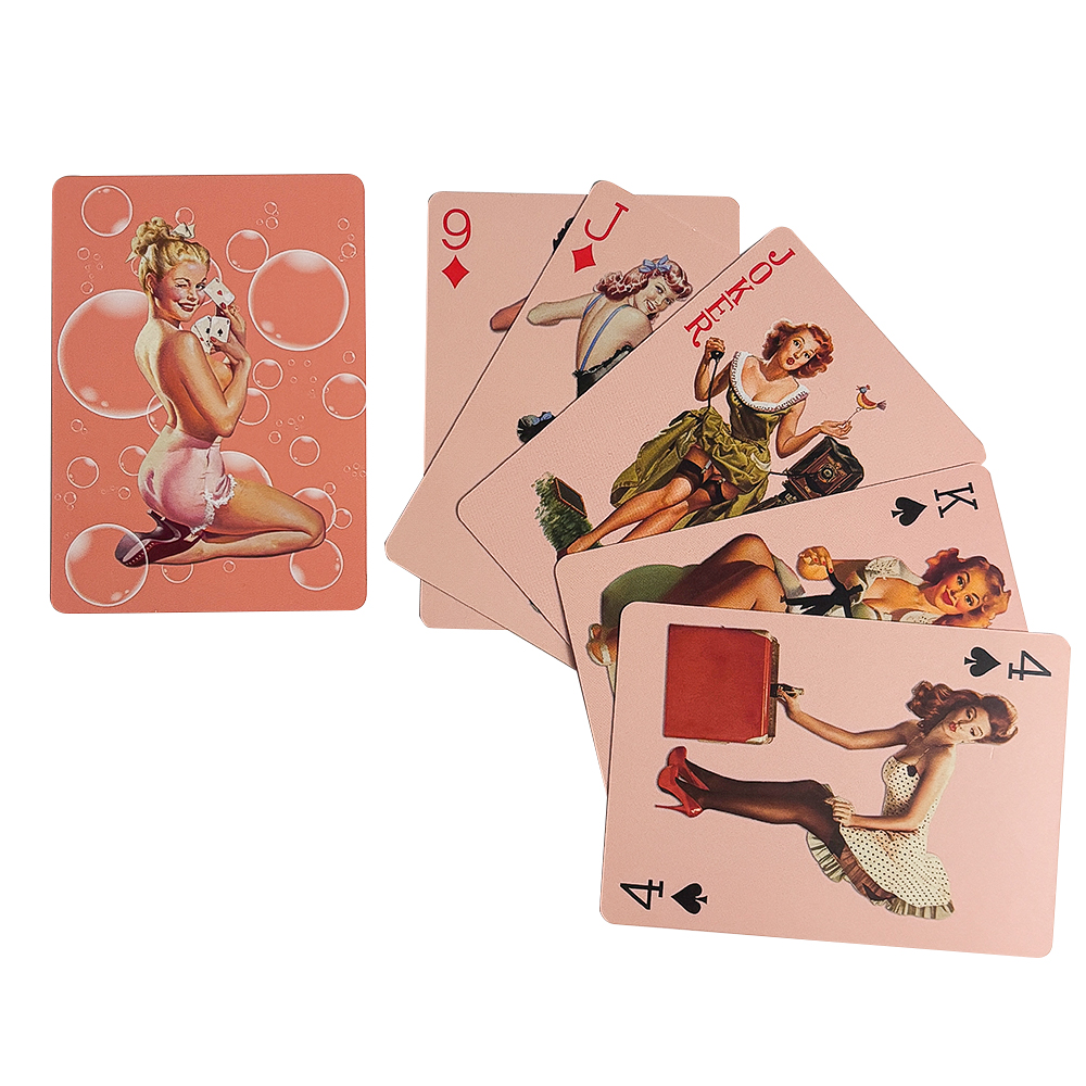 Cartas de juego Pin-up para ni - Vintage Collectible Playing Cards reseña y precio