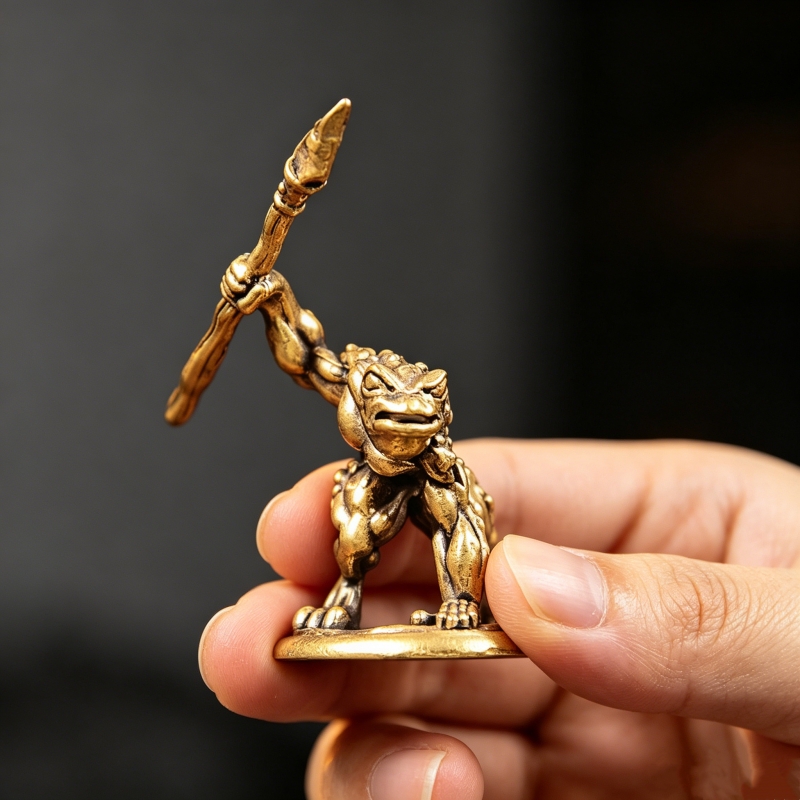 Figura de Guerrero Rana de Lat - Vintage Collectible Furniture reseña y precio